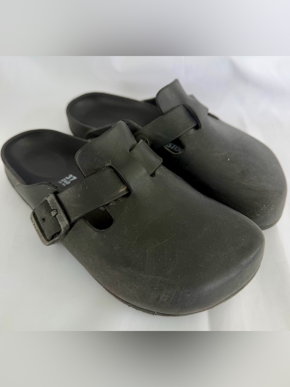 Birkenstock Boston Essentials Eva Clogs Black Size 37 L6 M4 Regular Width